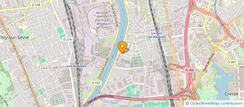 localisation de l'entreprise MONSIEUR ARISTOTE DALO-BEKANGA à ALFORTVILLE