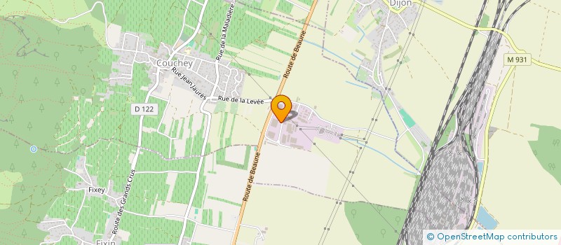 localisation de l'entreprise MONSIEUR ARISTOTE DIAVOVA KIALA à PERRIGNY-LES-DIJON