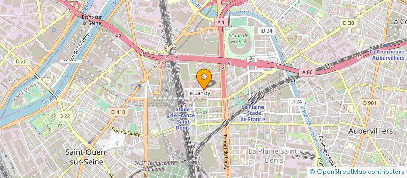 localisation de l'entreprise MONSIEUR ARISTOTE MUKENDI à SAINT-DENIS