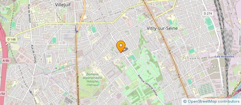 localisation de l'entreprise MONSIEUR ARISTOTE N KIERE à VITRY-SUR-SEINE