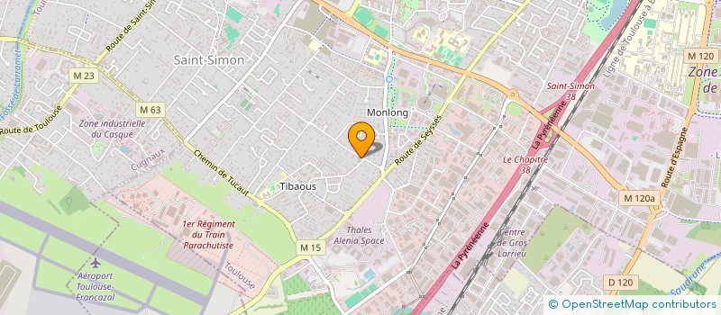 localisation de l'entreprise MONSIEUR ARIVEL RAZANAMALANDY à TOULOUSE