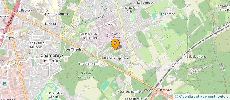 localisation de l'entreprise MONSIEUR ARIYAT SADETHANE  CHAMBRAY-LES-TOURS