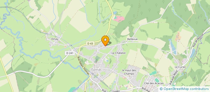 localisation de l'entreprise MONSIEUR ARJAN SCHENK  EPINAC