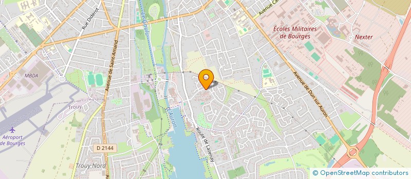 localisation de l'entreprise MONSIEUR ARJENIS RODRIGUEZ BONILLA ACOSTA  BOURGES