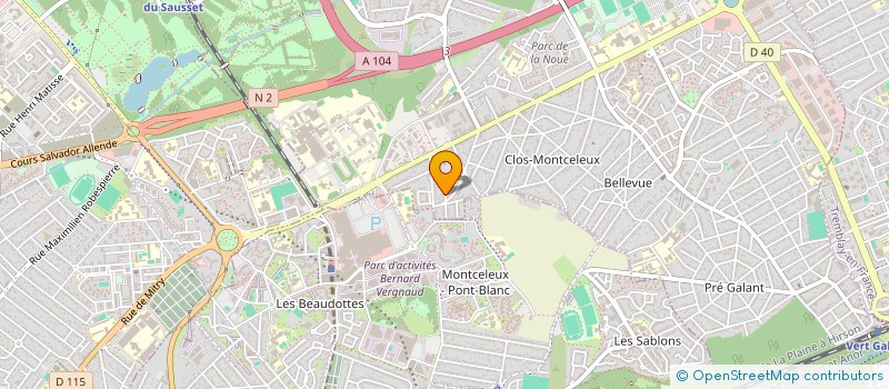 localisation de l'entreprise MONSIEUR ARJINDER SINGH à VILLEPINTE