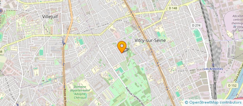 localisation de l'entreprise MONSIEUR ARJUN NARAYANAN  VITRY-SUR-SEINE