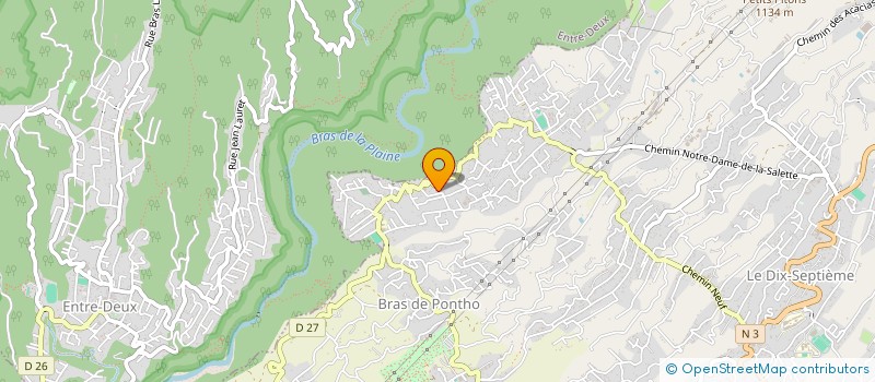 localisation de l'entreprise MONSIEUR ARJUNE M'DOIHOMA  LE TAMPON