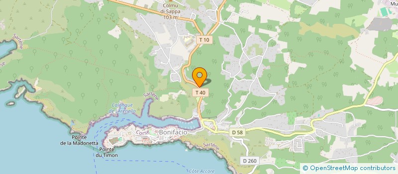 localisation de l'entreprise MONSIEUR ARKADIUSZ BALCERCZAK  BONIFACIO