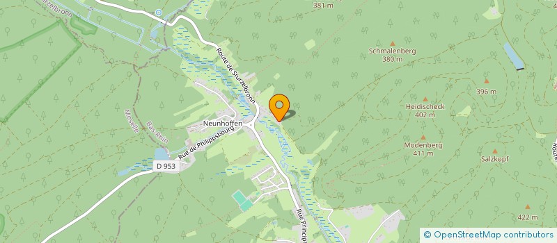 localisation de l'entreprise MONSIEUR ARKADIUSZ FRET  DAMBACH