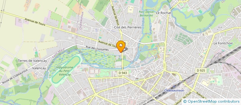 localisation de l'entreprise MONSIEUR ARKADIUSZ KARGULEWICZ à CHATEAUROUX