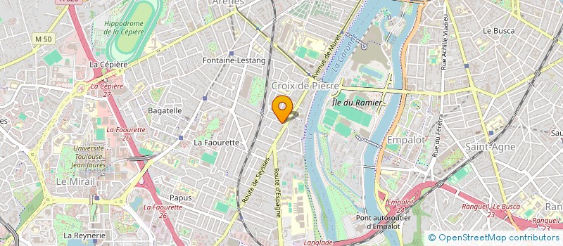 localisation de l'entreprise MONSIEUR ARKADIUSZ LAZDZIN à TOULOUSE
