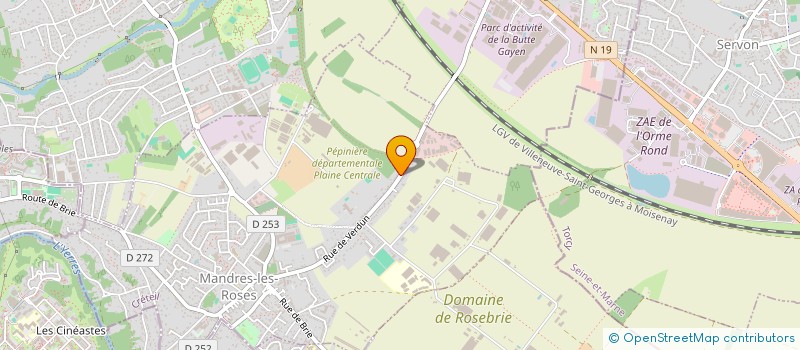 localisation de l'entreprise MONSIEUR ARKADIUSZ MIS à MANDRES-LES-ROSES