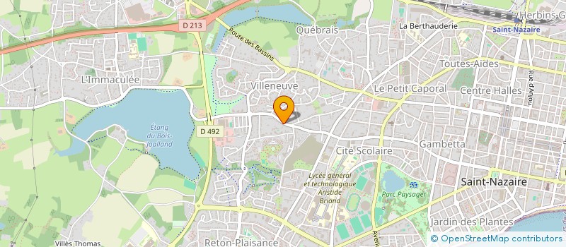 localisation de l'entreprise MONSIEUR ARKAN HAZIMAH  SAINT-NAZAIRE