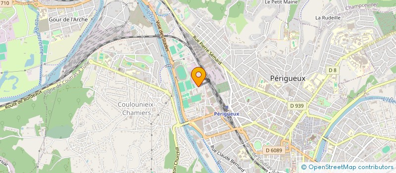 localisation de l'entreprise MONSIEUR ARKED TABAKU  PERIGUEUX