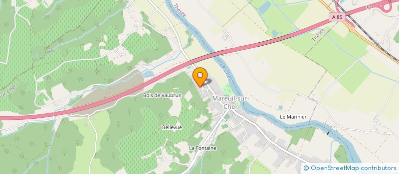 localisation de l'entreprise MONSIEUR ARLET MALONGA  MAREUIL-SUR-CHER