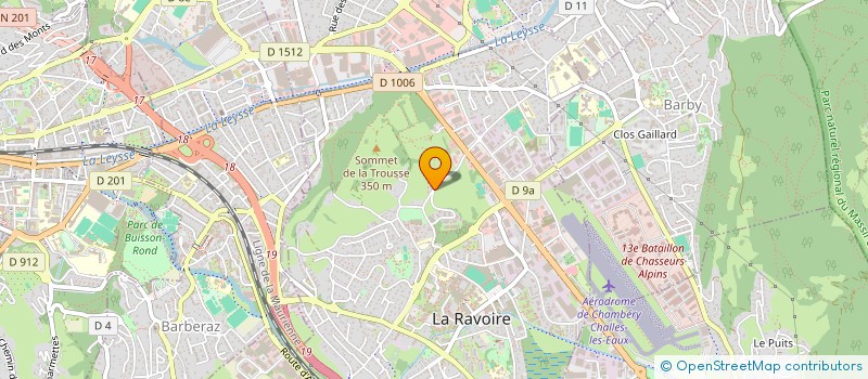 localisation de l'entreprise MONSIEUR ARLIND MEHMETI à LA RAVOIRE