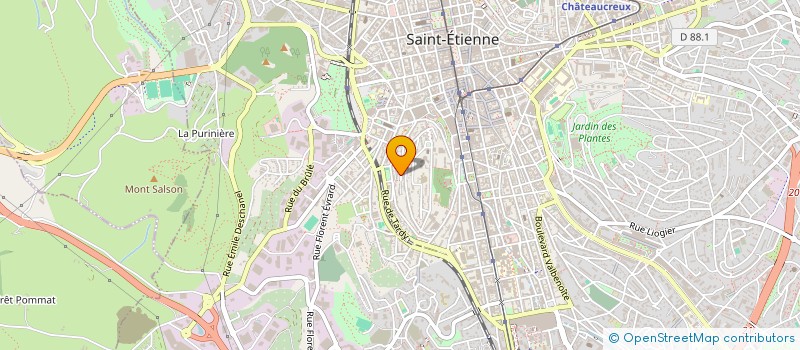 localisation de l'entreprise MONSIEUR ARLIND SELIVRADA  SAINT-ETIENNE