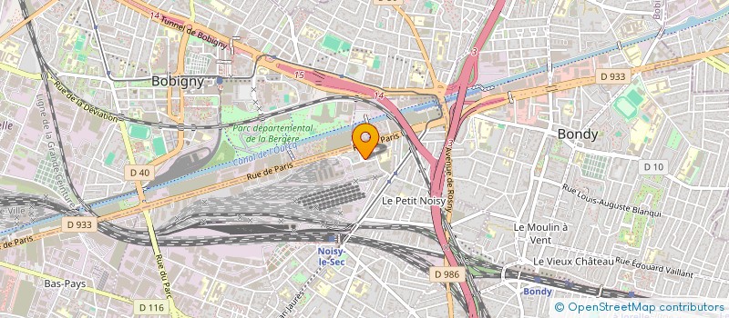 localisation de l'entreprise MONSIEUR ARLINDO DA VEIGA CORREIA à NOISY-LE-SEC