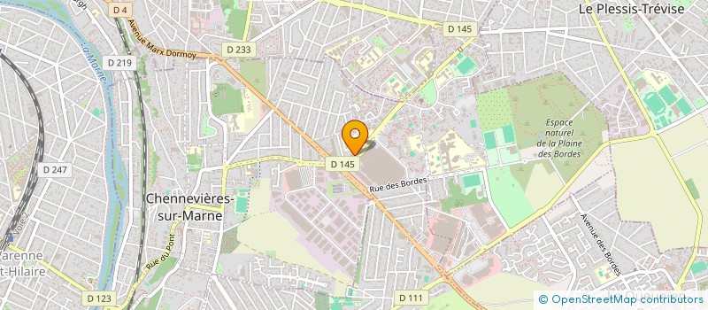 localisation de l'entreprise MONSIEUR ARLINDO FURTADO VIEIRA GONCALVES  CHENNEVIERES-SUR-MARNE