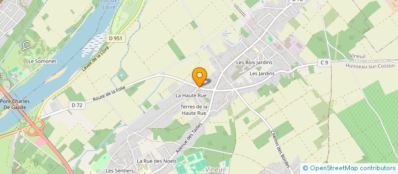 localisation de l'entreprise MONSIEUR ARLINDO GONCALVES à VINEUIL