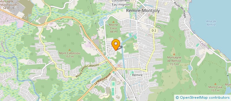 localisation de l'entreprise MONSIEUR ARLINDO GUSMAO FARIAS à REMIRE-MONTJOLY