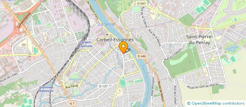 localisation de l'entreprise MONSIEUR ARLINDO LOPES DA COSTA MONTEIRO  CORBEIL-ESSONNES
