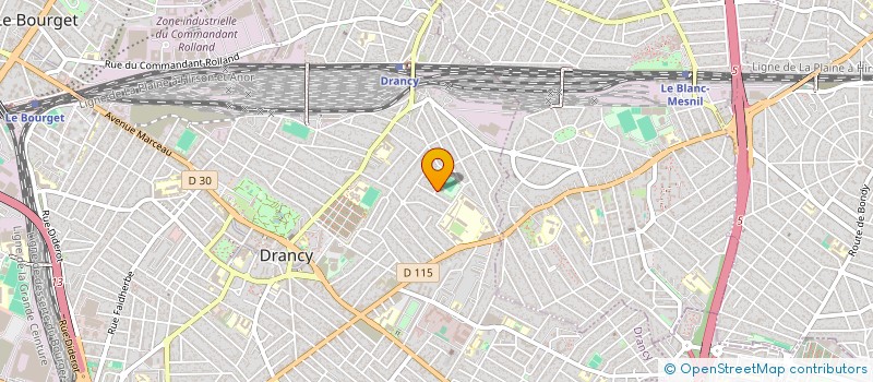 localisation de l'entreprise MONSIEUR ARLINDO MONTEIRO-LOPES  DRANCY