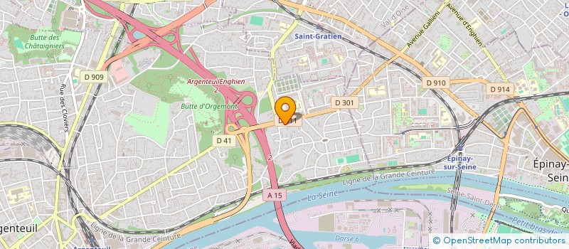 localisation de l'entreprise MONSIEUR ARLINDO PEREIRA GONCALVES  ARGENTEUIL