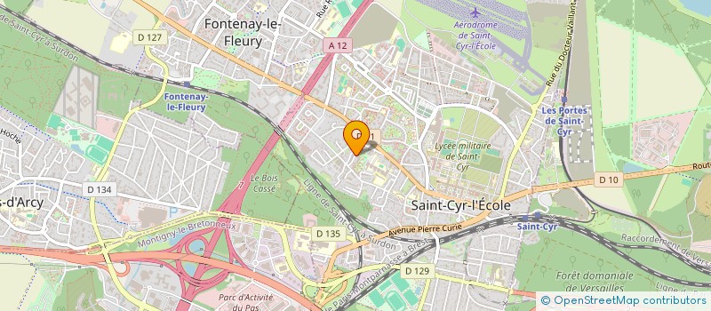 localisation de l'entreprise MONSIEUR ARLINDO SANCHES DA COSTA  SAINT-CYR-L'ECOLE