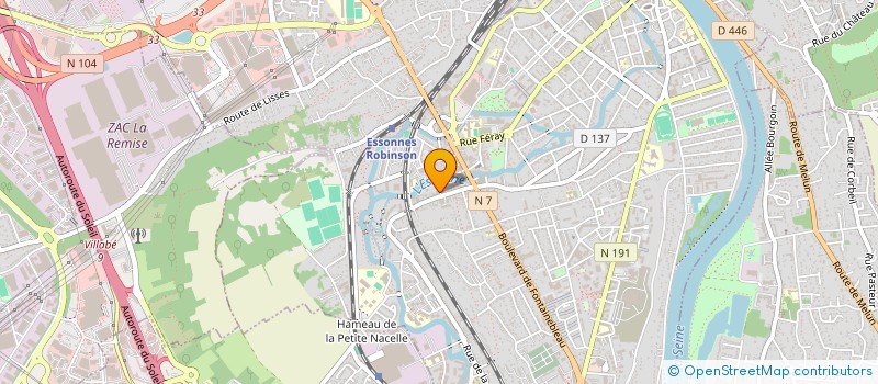 localisation de l'entreprise MONSIEUR ARLINDO SANCHES MENDES à CORBEIL-ESSONNES