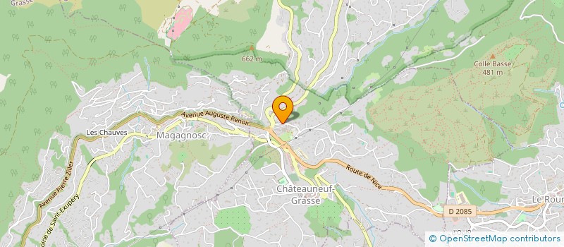 localisation de l'entreprise MONSIEUR ARLINDO SANCHES TAVARES  CHATEAUNEUF-GRASSE