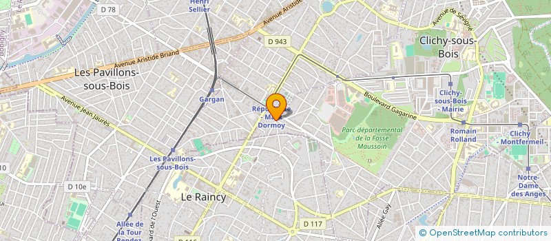 localisation de l'entreprise MONSIEUR ARLINDO TEIXEIRA DA COSTA à CLICHY-SOUS-BOIS