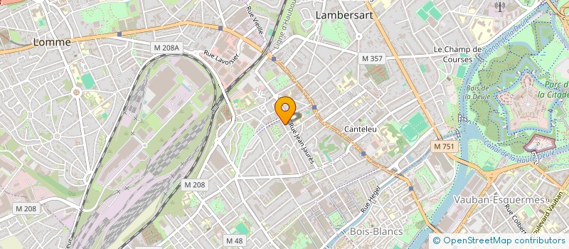 localisation de l'entreprise MONSIEUR ARLY MOUNZEO BIHOUSS à LILLE