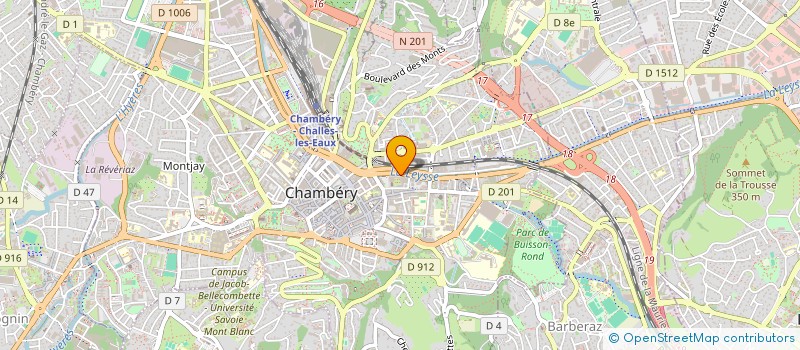 localisation de l'entreprise MONSIEUR ARMA KIBUILA YALA  CHAMBERY