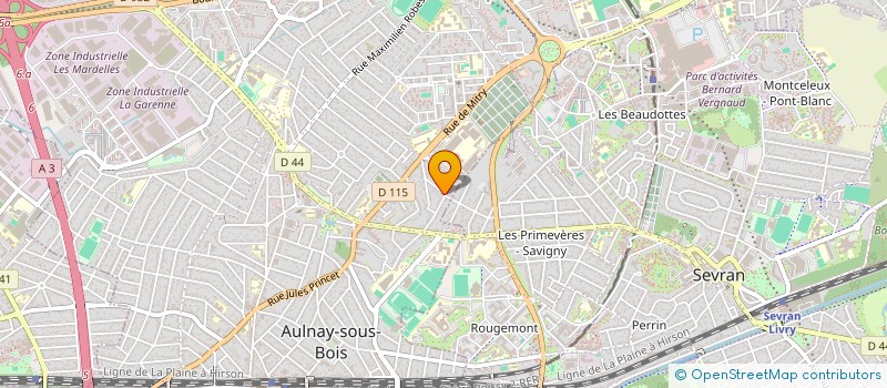 localisation de l'entreprise MONSIEUR ARMAGADON KOSKEROGLU à AULNAY-SOUS-BOIS