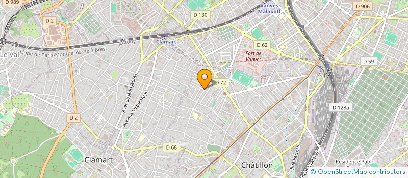 localisation de l'entreprise MONSIEUR ARMAN AHAD TAFADER à CHATILLON