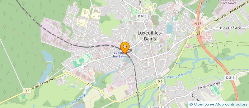 localisation de l'entreprise MONSIEUR ARMAN ASATRYAN  LUXEUIL-LES-BAINS