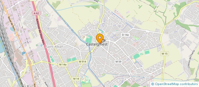 localisation de l'entreprise MONSIEUR ARMAN DAVTYAN  CASTELGINEST