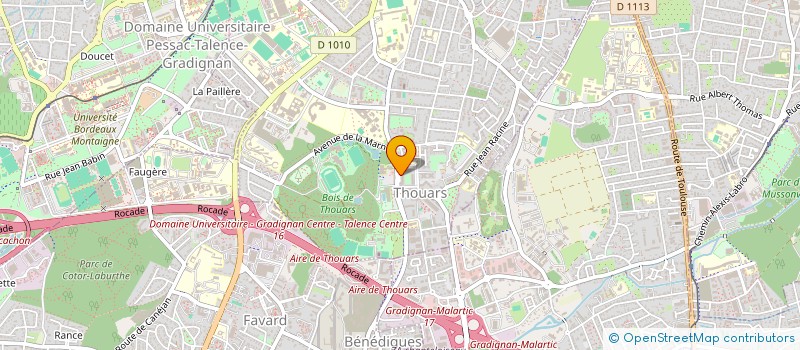 localisation de l'entreprise MONSIEUR ARMAN DULGARYAN  TALENCE