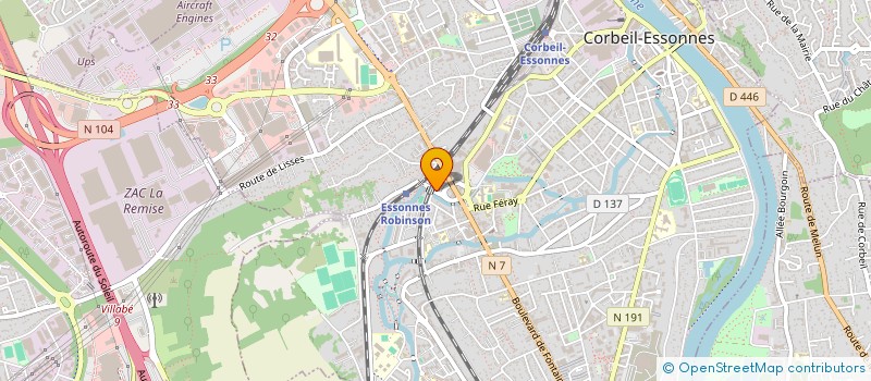 localisation de l'entreprise MONSIEUR ARMAN EGANIAN à CORBEIL-ESSONNES