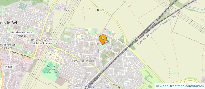 localisation de l'entreprise MONSIEUR ARMAN GRIGORYAN  GONESSE