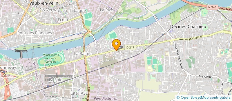 localisation de l'entreprise MONSIEUR ARMAN HARUTUNYAN  DECINES-CHARPIEU