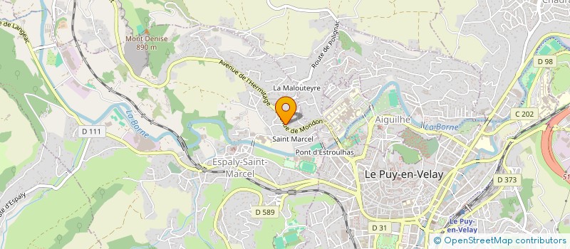 localisation de l'entreprise MONSIEUR ARMAN KARAPETIAN  ESPALY-SAINT-MARCEL