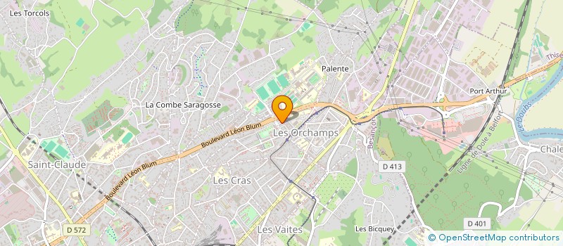 localisation de l'entreprise MONSIEUR ARMAN MEHMOOD KHAN à BESANCON