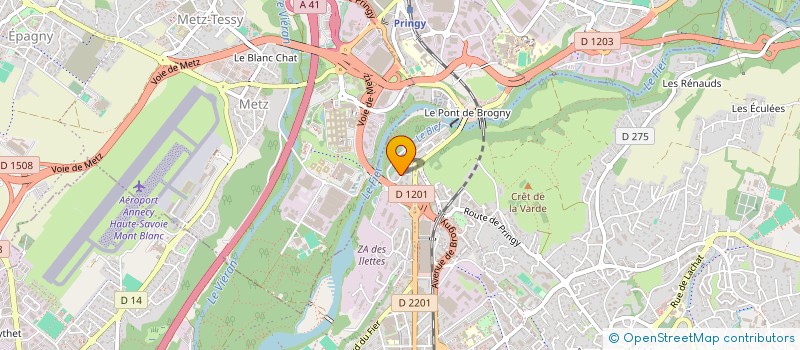 localisation de l'entreprise MONSIEUR ARMAN SICCARDI à ANNECY