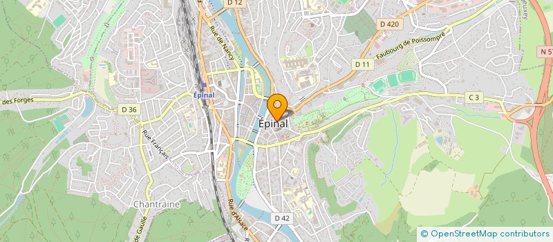 localisation de l'entreprise MONSIEUR ARMAN TEIMYAN  EPINAL