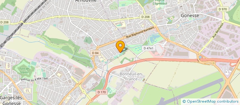 localisation de l'entreprise MONSIEUR ARMAN VARDAZARIAN  ARNOUVILLE