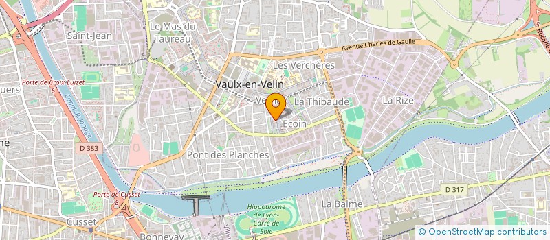 localisation de l'entreprise MONSIEUR ARMAN VOSKANYAN à VAULX-EN-VELIN