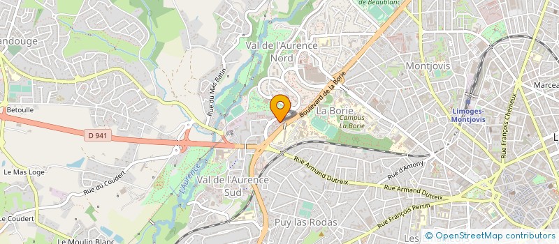 localisation de l'entreprise MONSIEUR ARMAN X SE DISANT SIMONIAN à LIMOGES