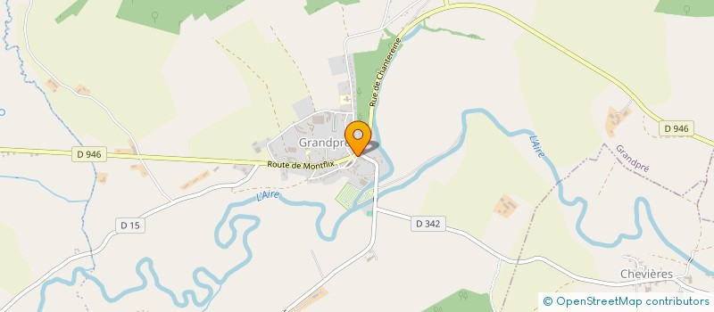 localisation de l'entreprise MONSIEUR ARMAND AGBO  GRANDPRE